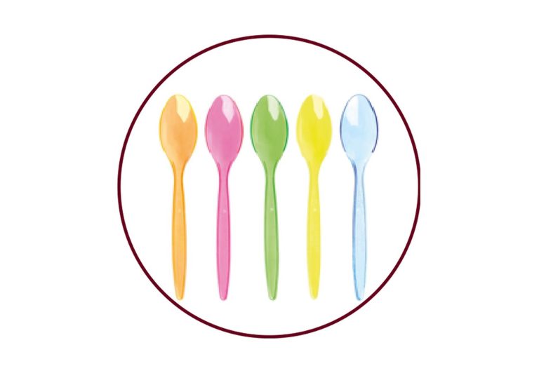 Plastick Löffel cm 13 granita