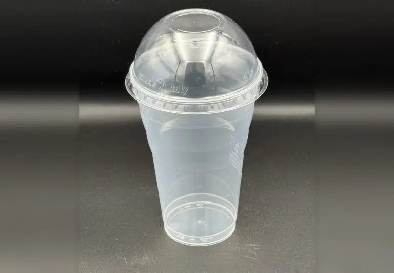 Milch Mix Becher 420 cc mit Cupola-Deckel 480 Stk