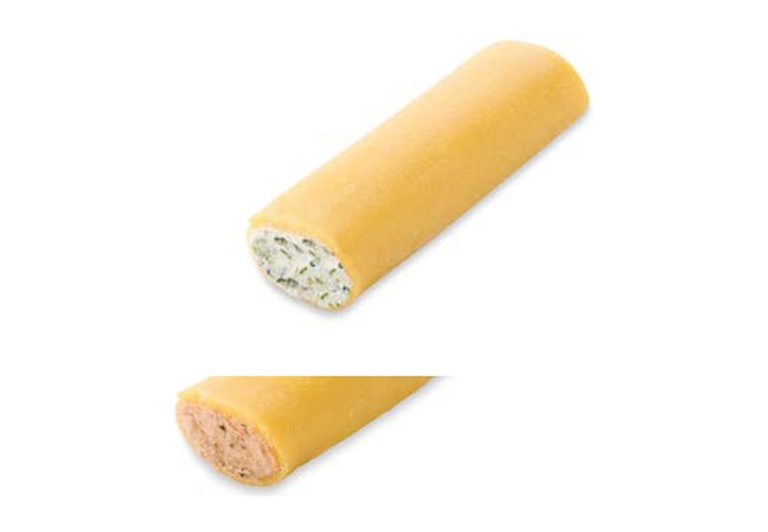 Cannelloni gefüllt mit Ricotta und Spinat