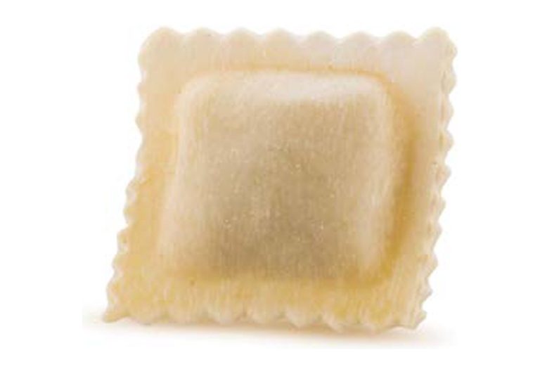 Ravioli gef. M. Grünem Spargel & Tempeh (Vegan)