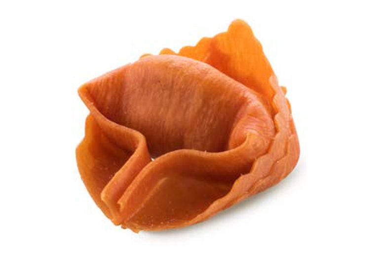 Tortelloni rossi, peccorino DOP&getr. Tomaten