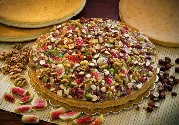 Crostata Fichi Noci