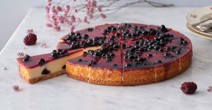 Torta CHEESECAKE FRUTTI NERI