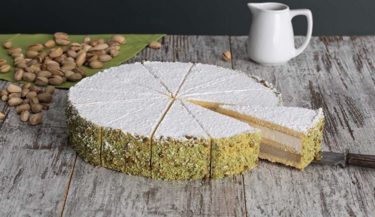 Torta Ricotta pistacchio